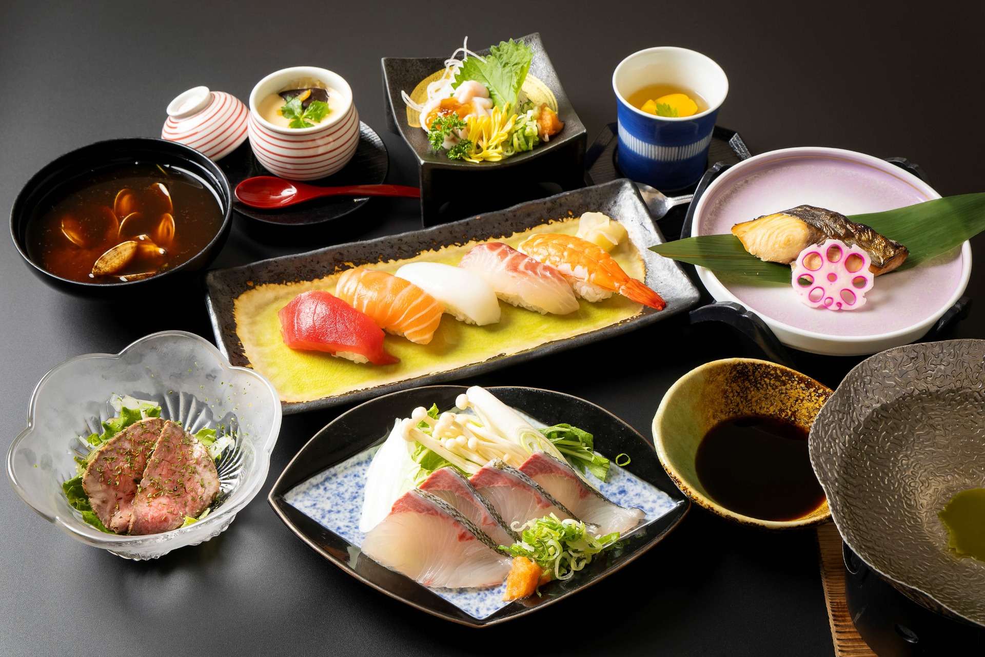 ”日~木曜日限定”飲み放題付平日限定のオトクなコース【飲み放題付ブリしゃぶ会席】